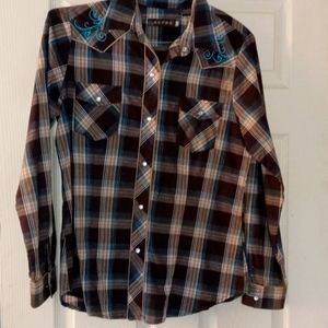 Long Sleeve Western Button Up